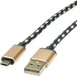 Roline Cable USB2.0 A-Micro B, M/M, 1.8m, OTG (11.02.8828)