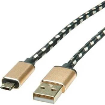 Image 1 of Roline Cable USB2.0 A-Micro B, M/M, 1.8m, OTG (11.02.8828)
