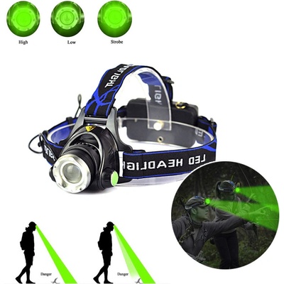 SunPro Green LED Headlamp