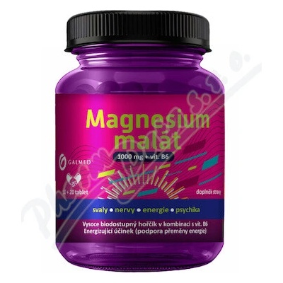 Galmed Magnesium malát 50+20 tabliet