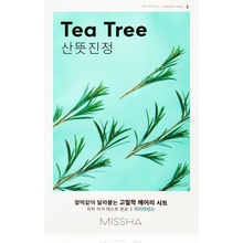 Missha Airy Fit Sheet Mask Tea Tree plátýnková maska s výtažkem z tea tree 19 g