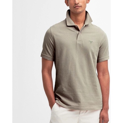 Barbour Lightweight Sports polo shirt light grey