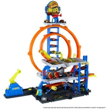 Mattel Hot Wheels City Maxi гараж