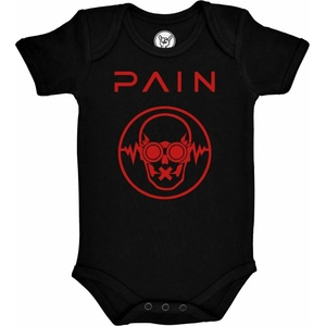 METAL-KIDS Детско боди Pain - (Logo) - schwarz - rot - Metal-Kids - 340.30. 8.3