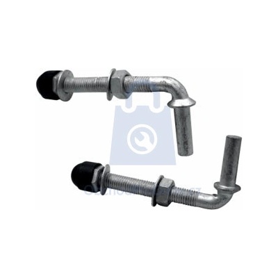 Pant regulovatelný dacromet, 2 ks M12 x 130, balení 1 bal