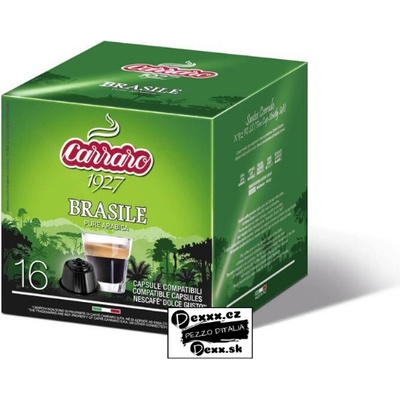 Carraro Brasile kávové kapsle pro Dolce Gusto 16 ks