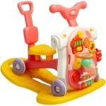 Caretero Toyz Многофункционална проходилка 5 в 1 Caretero Toyz - Pink (TOYZ-2011) - ozone Проходилка