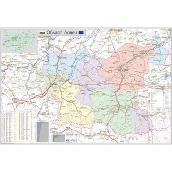 Mapmedia Карта на област Ловеч