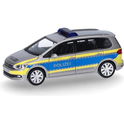 Herpa Volkswagen Touran Policie Hamburk v 1:87