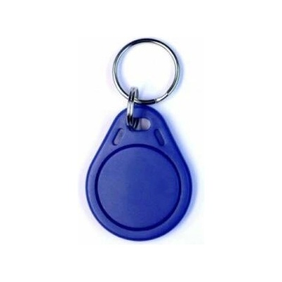 Přívěsek na klíče Modrý RFID MIFARE DESFire EV1 4K, 13,56MHz SEBURY EV1