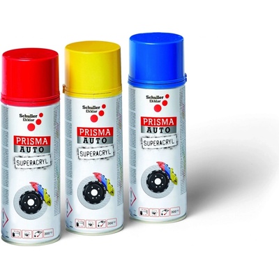 PRISMA AUTO SUPERACRYL do 300 °C - sprej 400 ml žltá