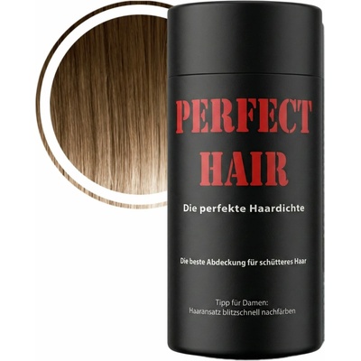 INhair Perfect Hair objemový vlasový pudr světle hnědý 28 g