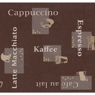 d-c-table Obrus Manhattan Cappuccino Schoko 130x160 cm