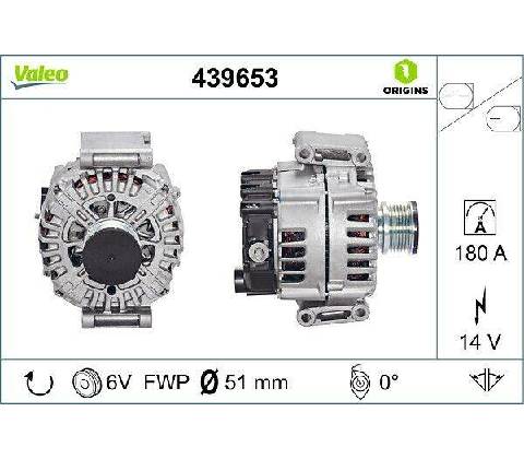 Alternátor VALEO 439653