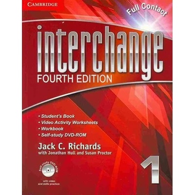 Interchange Fourth Edition 1: Full Contact with Self- study DVD-ROM - Jack C. Richards