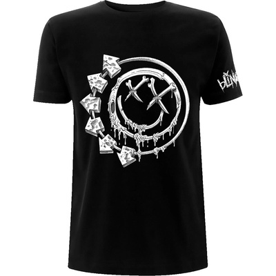 Blink 182 tričko Bones čierne