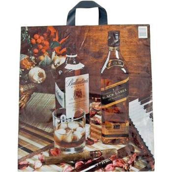 Press Igelitová taška 45 x 50 cm Whisky 1 kus