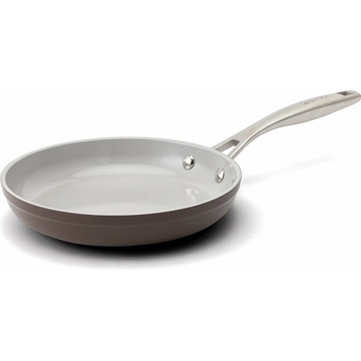 Elmich Nepřilnavá keramická pánev Zen 20 cm - hnědá