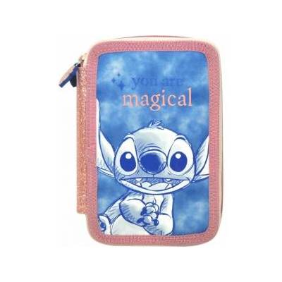 Disney Stitch triple pencil case