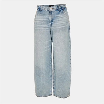 7 For All Mankind Дънки 7 For All Mankind Women's Bonnie Wide Leg Jeans - Light Blue