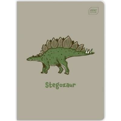 Interdruk Zošit A5 v 3 linajkový Dinosaurus