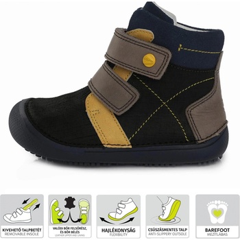 D.D.Step celoroční boty 063 black