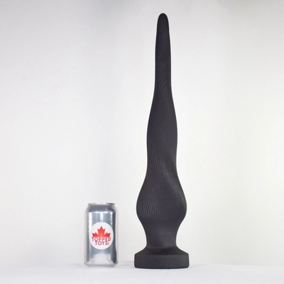 Topped Toys Juicer 105 Obsidian prémiové silikonové dildo 50 x 10,2 cm