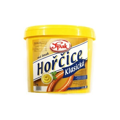 Spak Horčica plnotučná 5 kg
