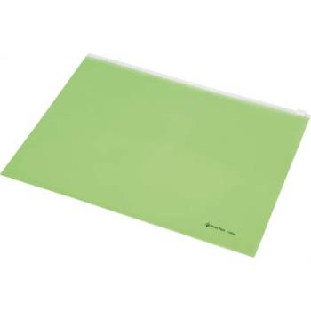 Panta Plast Калъф за документи a4, pp, с цип, panta plast, пастелно зелен 0410-0039-04 (0410-0039-04)