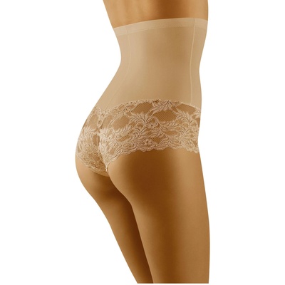 Wol-Bar Бикини Figi-Preciosa-Beowe-BeowyV-45534-Beżowy - Черен, размер S