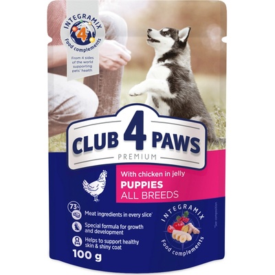 Club4Paws Premium Adult With chicken in jelly 100 g