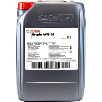 Castrol Хидравлично масло castrol hyspin aws 46 20l (1443b7)