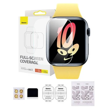 Baseus Защитно фолио Baseus NanoCrystal 41mm за Apple Watch 7/8, прозрачно (P6001510B201-02)