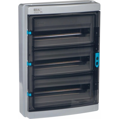 HERMETICKÁ ROZVODNICE 3x18 IP65 IK10 UV KANLUX KDB-IP65-S54T 38456