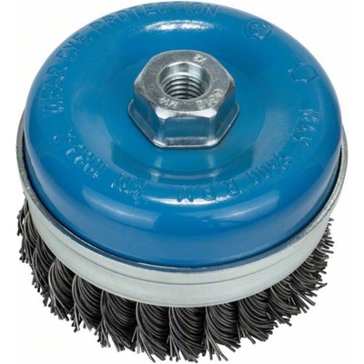 Bosch Accessories Hrncová kefa, oceľ, viazaný drôt, 75 mm, 0,5 mm, 12500 ot./min, M 10 2608622063 1 ks; 2608622063