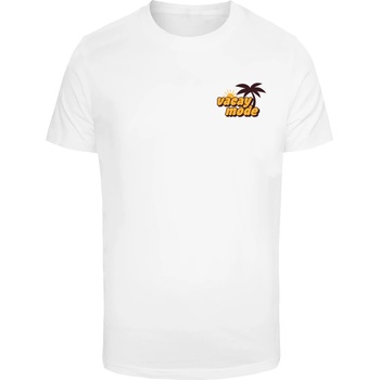 Mister Tee Тениска Vacay Mode Tee white XXLUB-MT3283-00220 - Тъмносив, размер M