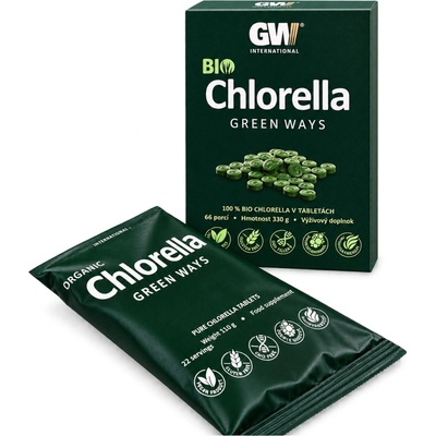 Green Ways Chlorella 110 g 440 tabliet