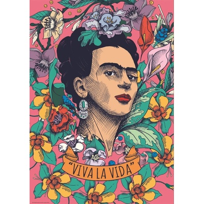 EDUCA Frida Kahlo: Viva la vida 500 dílků