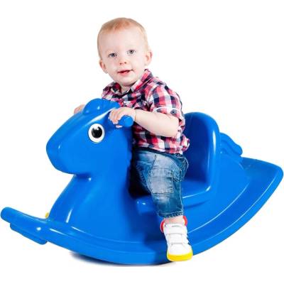 Little Tikes houpací kůň modrý