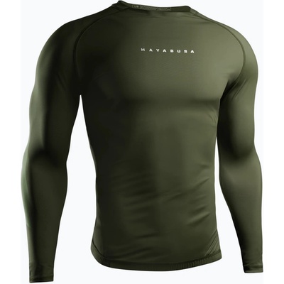 Pánský Rashguard Hayabusa LS green