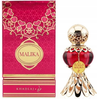 Khadlaj Malika červený koncentrovaný olejový parfém dámský 15 ml