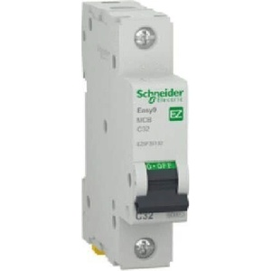 Schneider Electric Автоматичен Прекъсвач Easy9 1P/32A 6kA C (EZ9F35132)