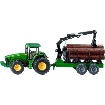 SIKU siku farmer трактор с горско ремарке за дърва модел играчка (10195400003)