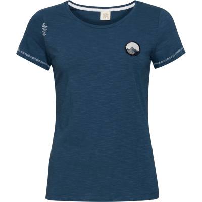 Chillaz Дамска тениска Chillaz Women's Gandia Mountain Patch T-shirt - Dark Blue - размер 32 (EU) (916-6240-0211)
