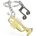 Metalmorphose Ключодържател Metalmorphose, Trumpet (MTM401-01)