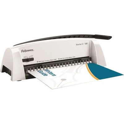 Fellowes 5227901 Starlet 2+ ръчна машина за подвързване на спирали за пластмасови подвързии 120 листа (5227901)