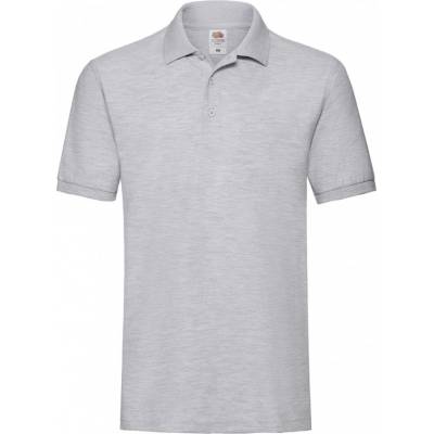 Fruit of the Loom polokošeľa Premium sivá melírová