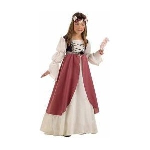 Limit Costumes Маскировъчен костюм за деца Limit Costumes Clarisa Средновековна дама 2 Части Размер 7-9 години