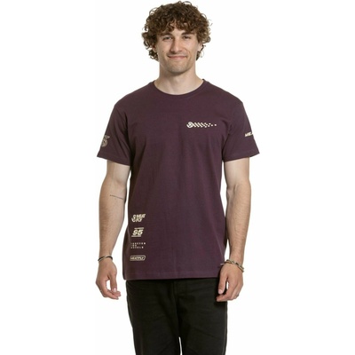 Meatfly мъжка тениска Furious Blackberry | Червена Meatfly | Cherven | МЪЖЕ | S