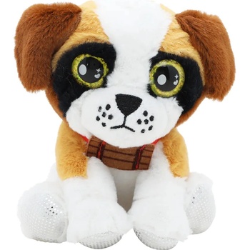CuteKins Интерактивна плюшена играчка CuteKins Woof Runts - Санбернар, 13 cm (35055)